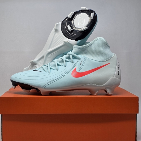 Nike Phantom Luna 2 Academy FG/MG Men's Soccer Shoes Size 11.5 FD6725-300 New - Picture 1 of 11